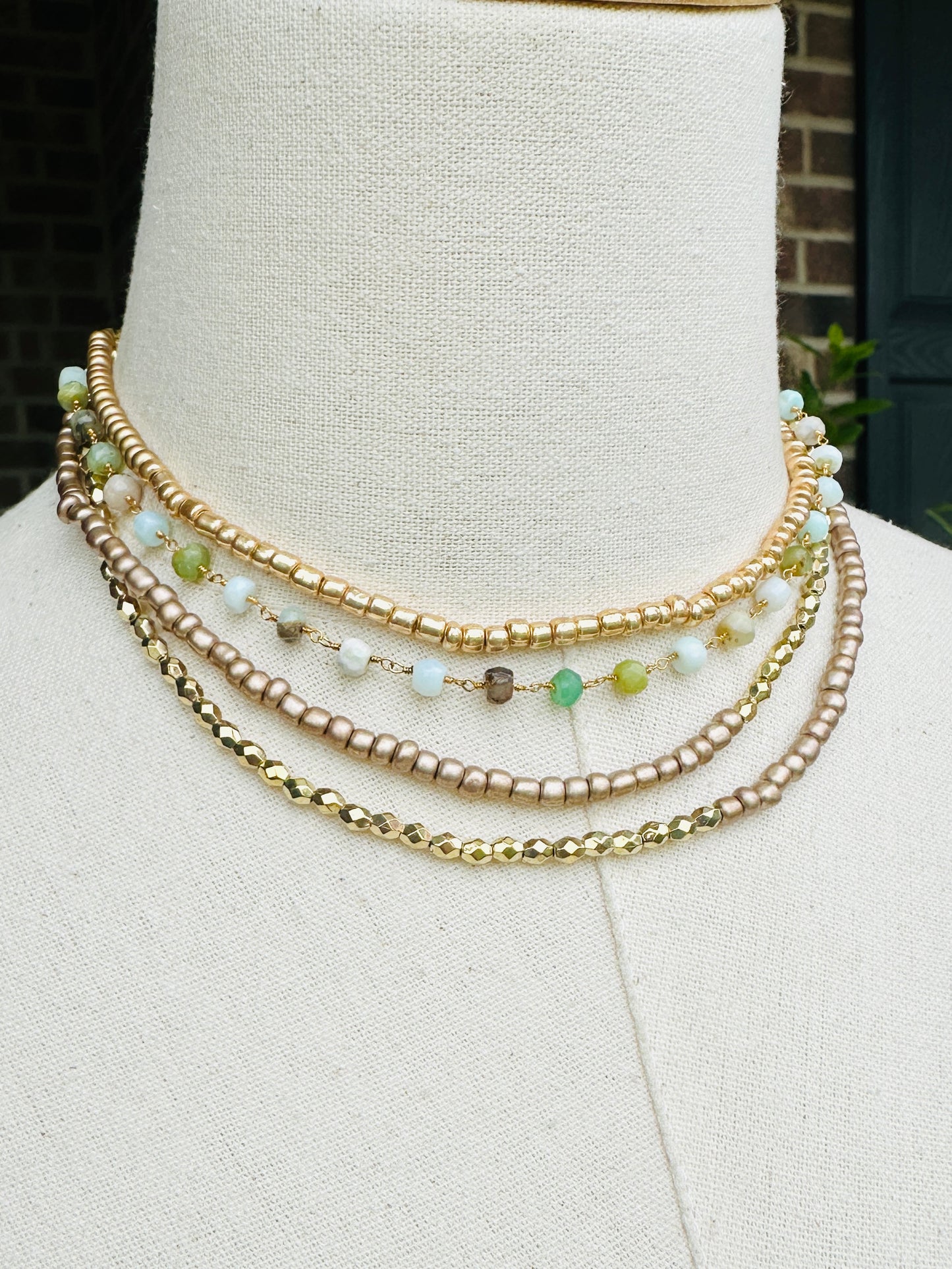 Peruvian Opal Choker