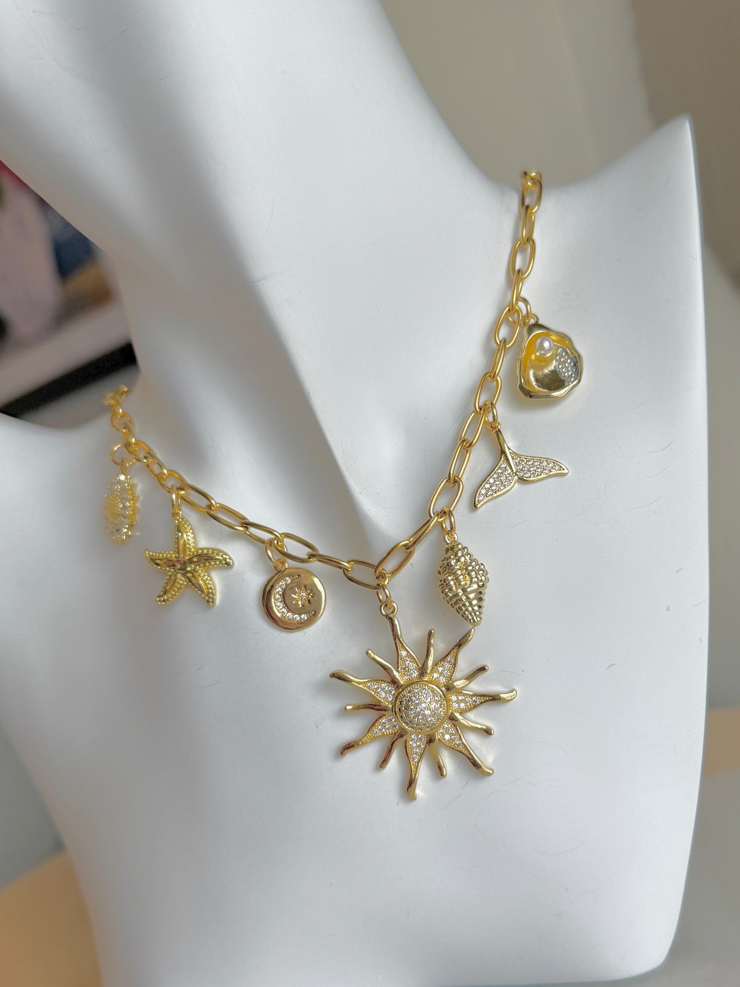 Cameron Charm Necklace
