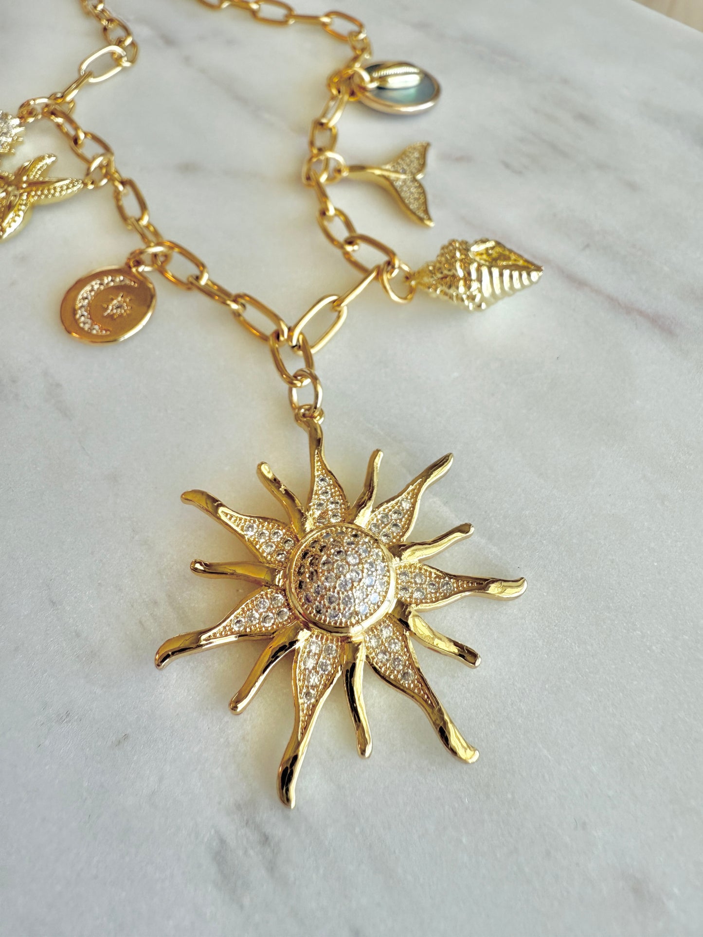 Cameron Charm Necklace