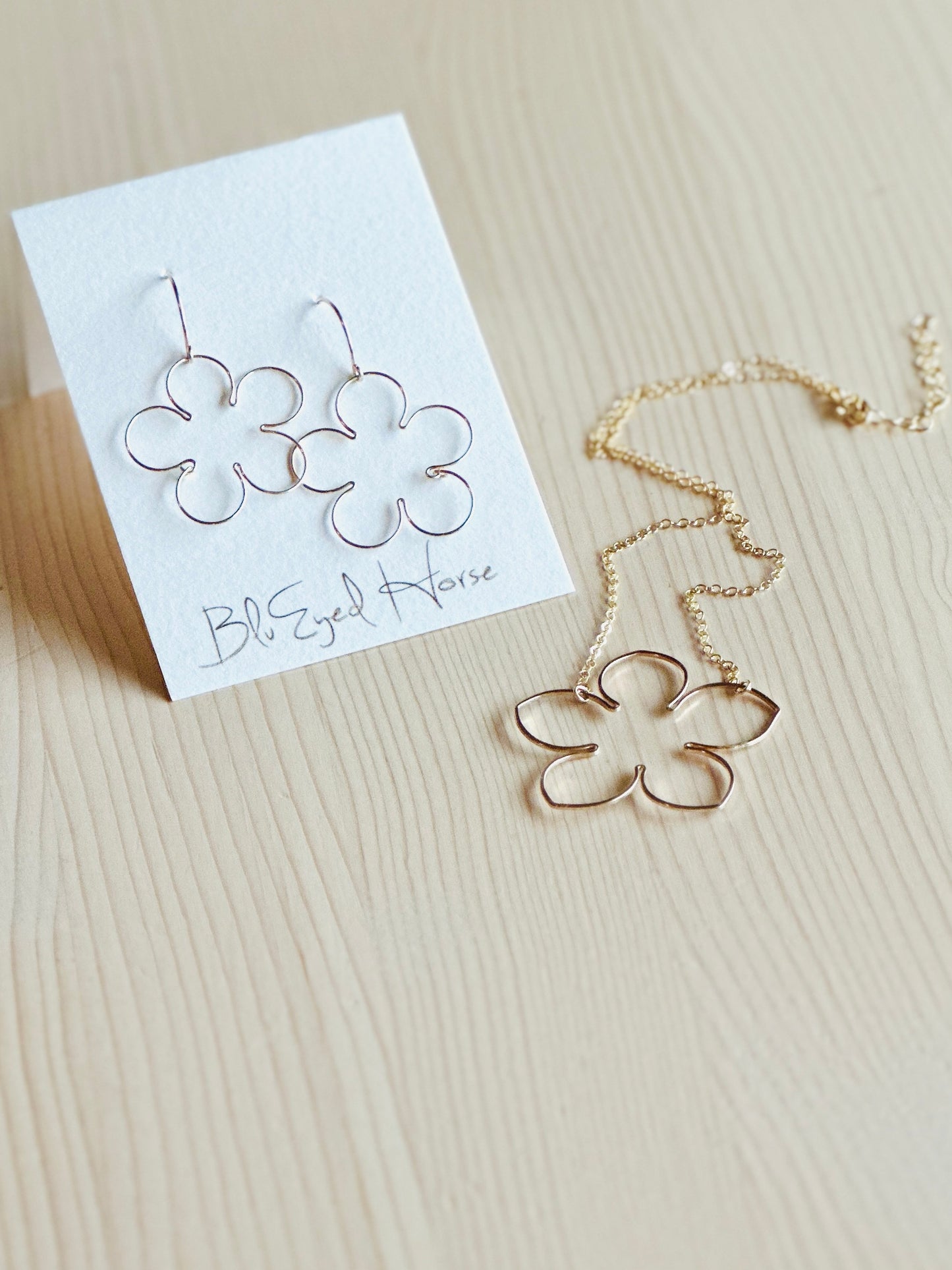 Jasmine Earrings - Gold