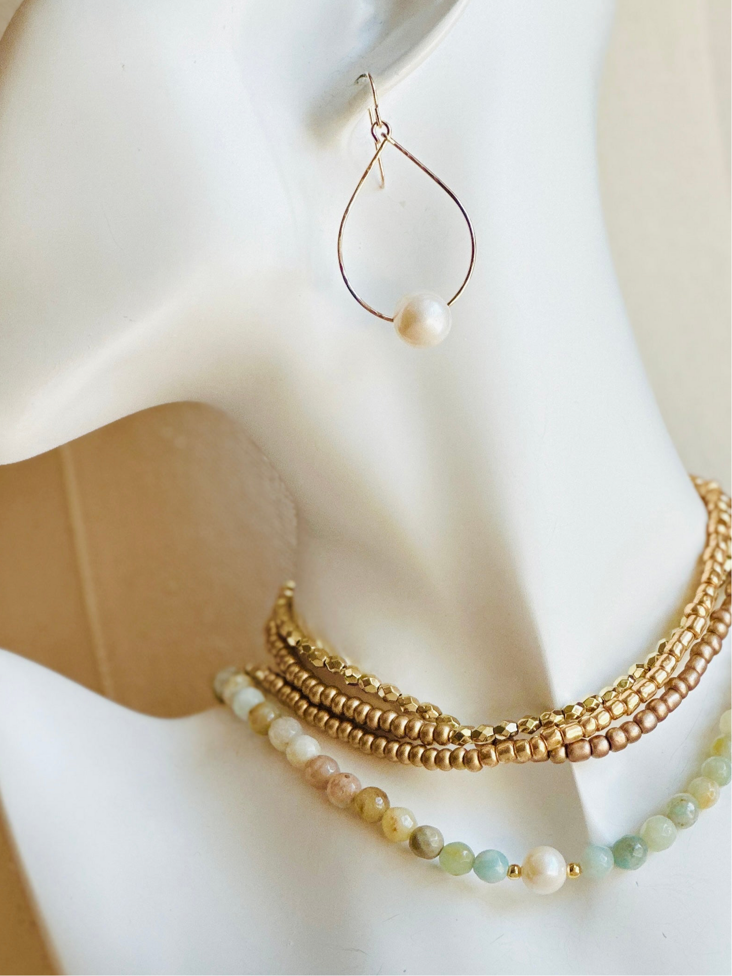 Paris Earrings - Gold