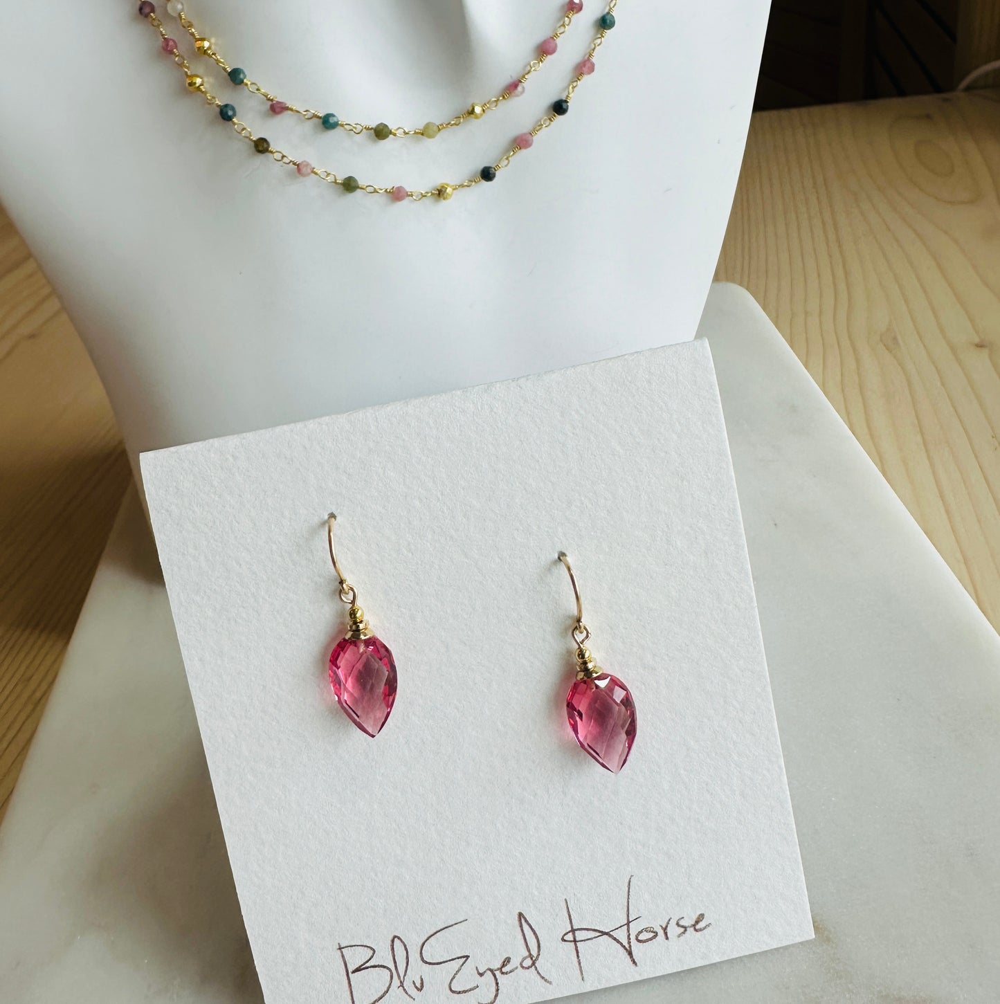 Harlequin Drop Earrings