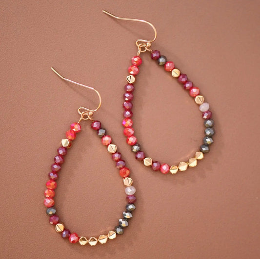 Cranberry Earrings