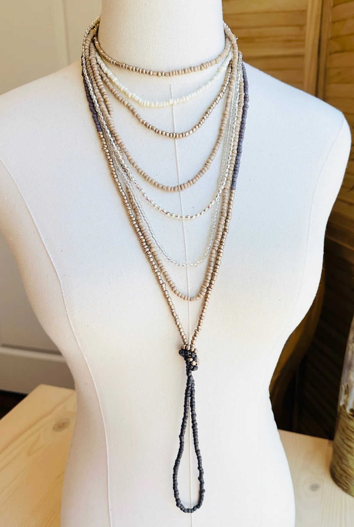 Beaded Wrap Necklaces - Bracelets