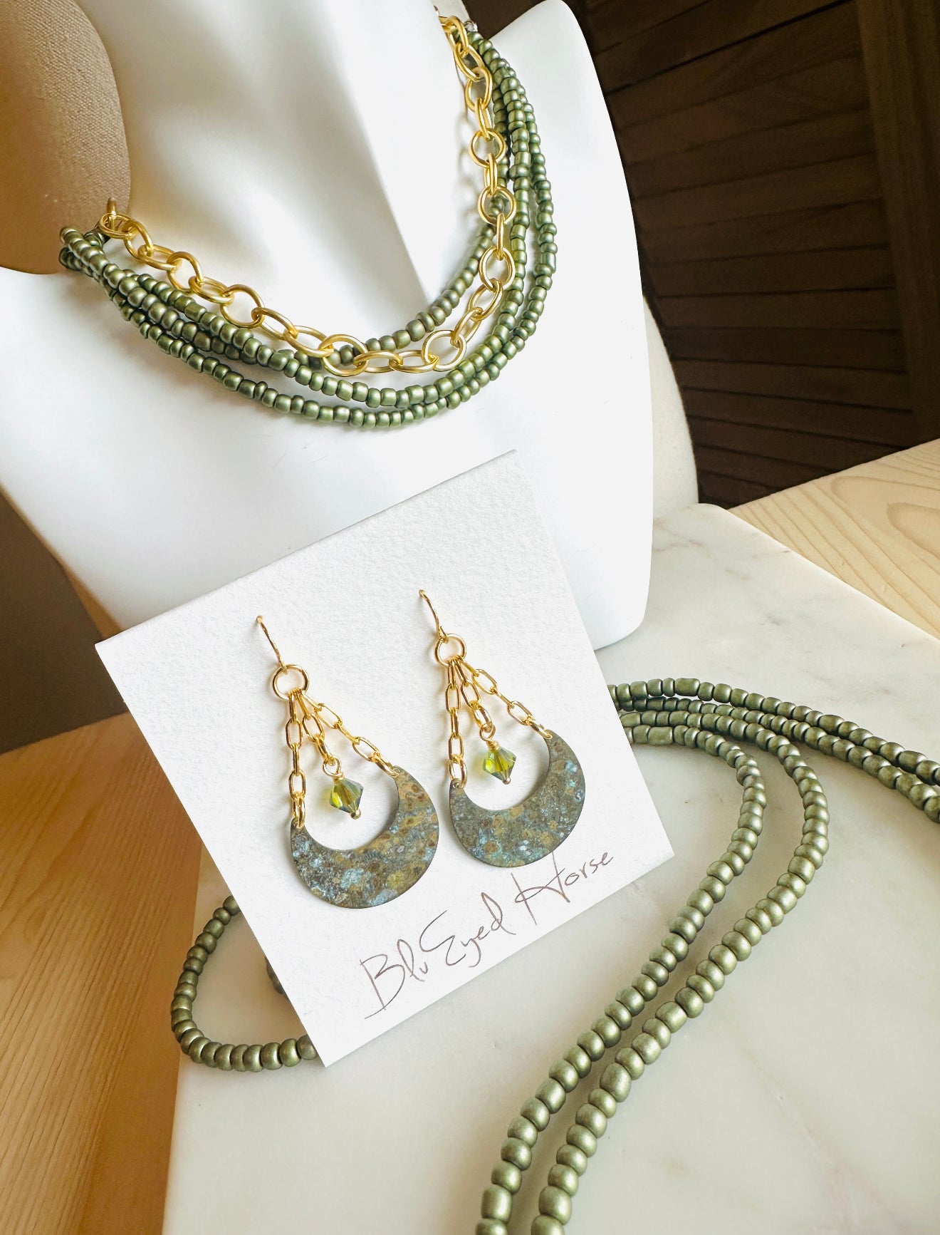Beaded Wrap Necklaces - Bracelets