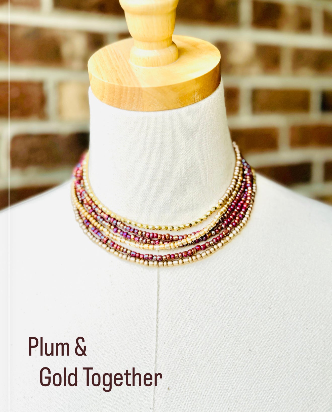 Beaded Wrap Necklaces - Bracelets