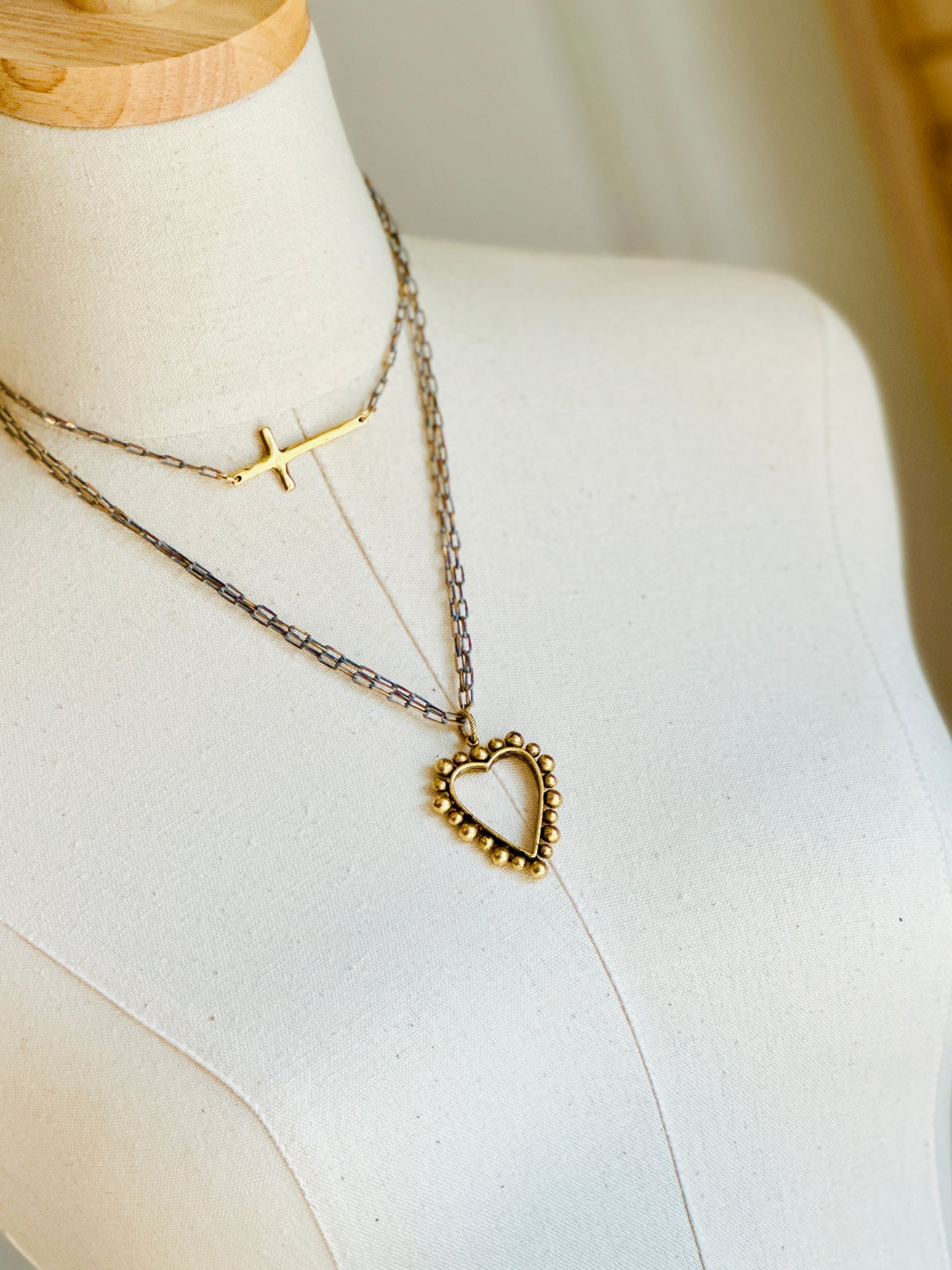 Open Heart Necklace