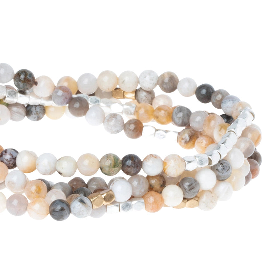 Natural Stone Wrap Bracelet