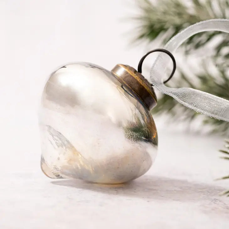 Silver Luster Lantern 3"