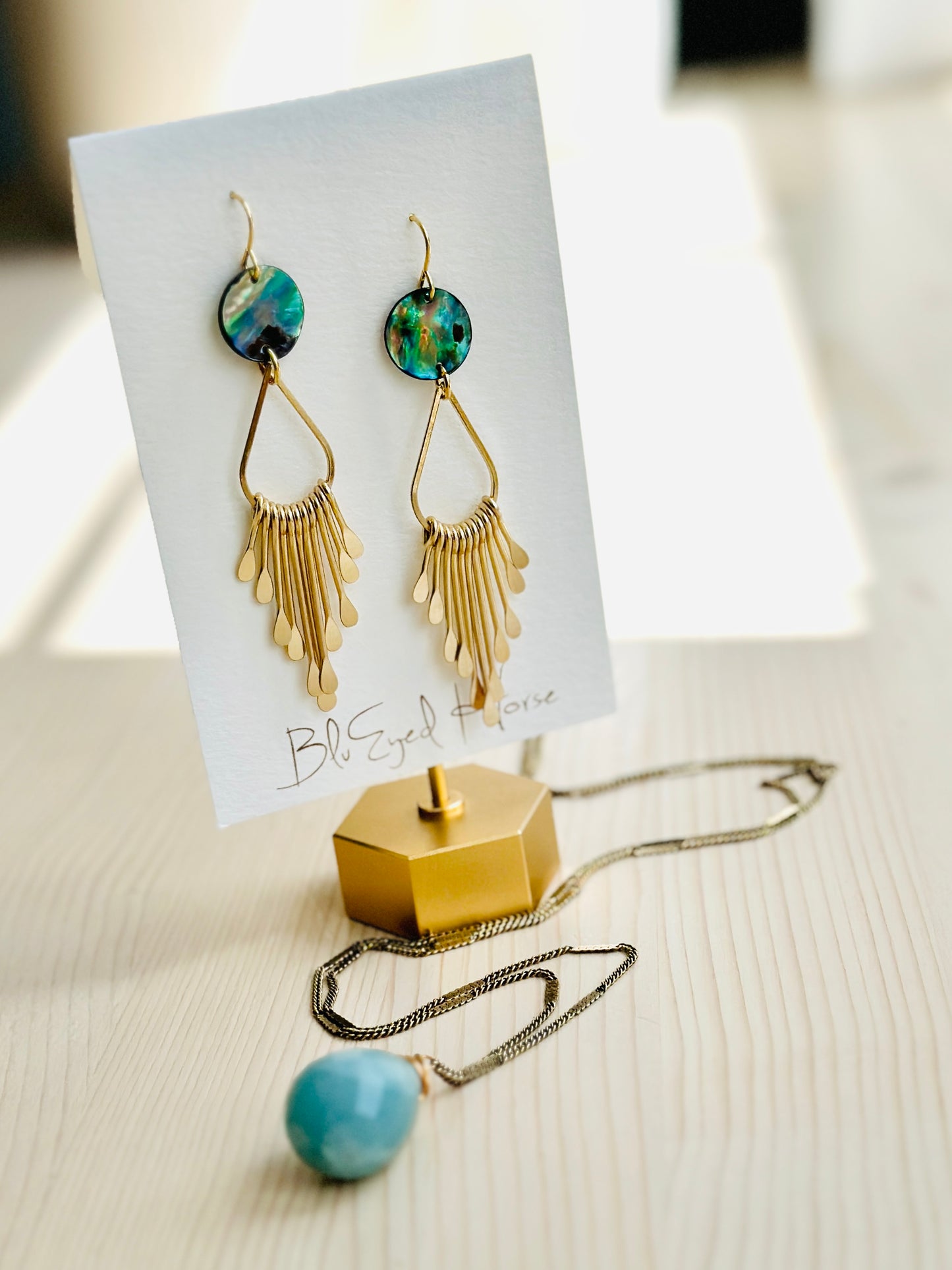 Zara Necklace - Amazonite