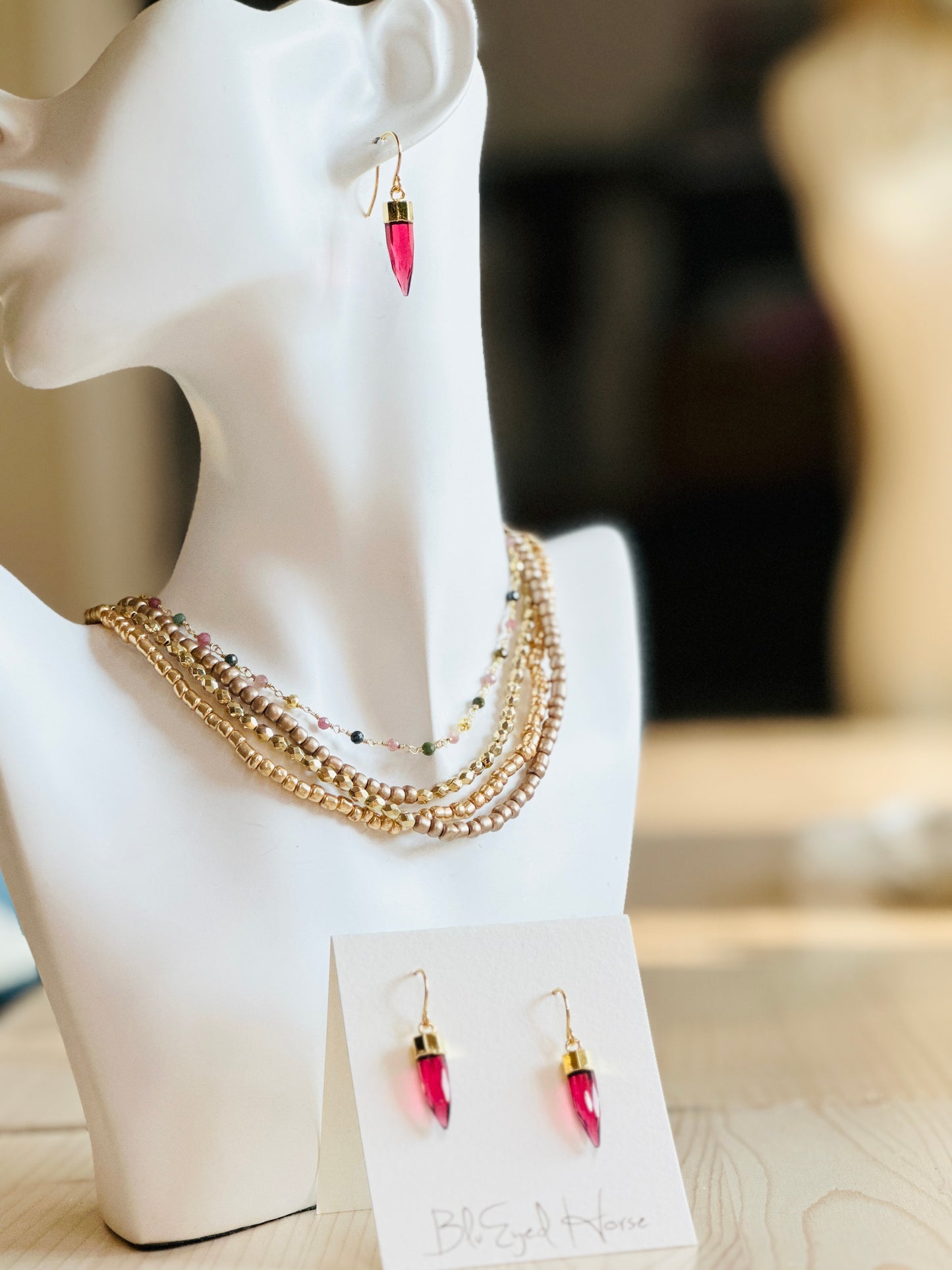 Pink Tourmaline Points