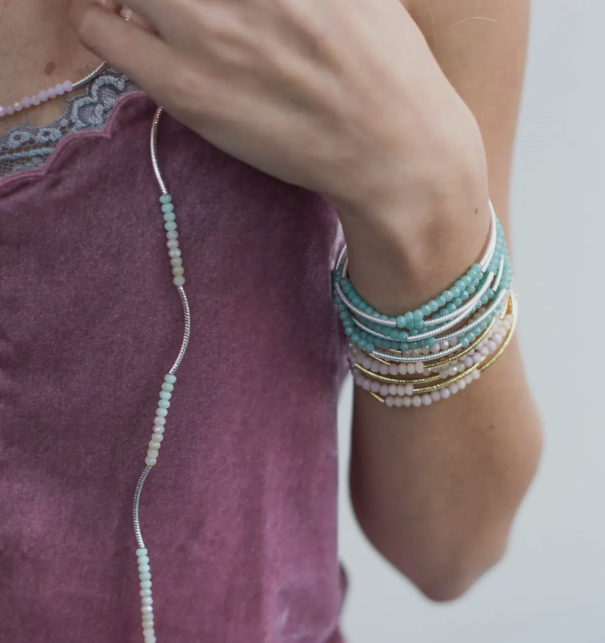 Faye Wrap Bracelet - Necklace
