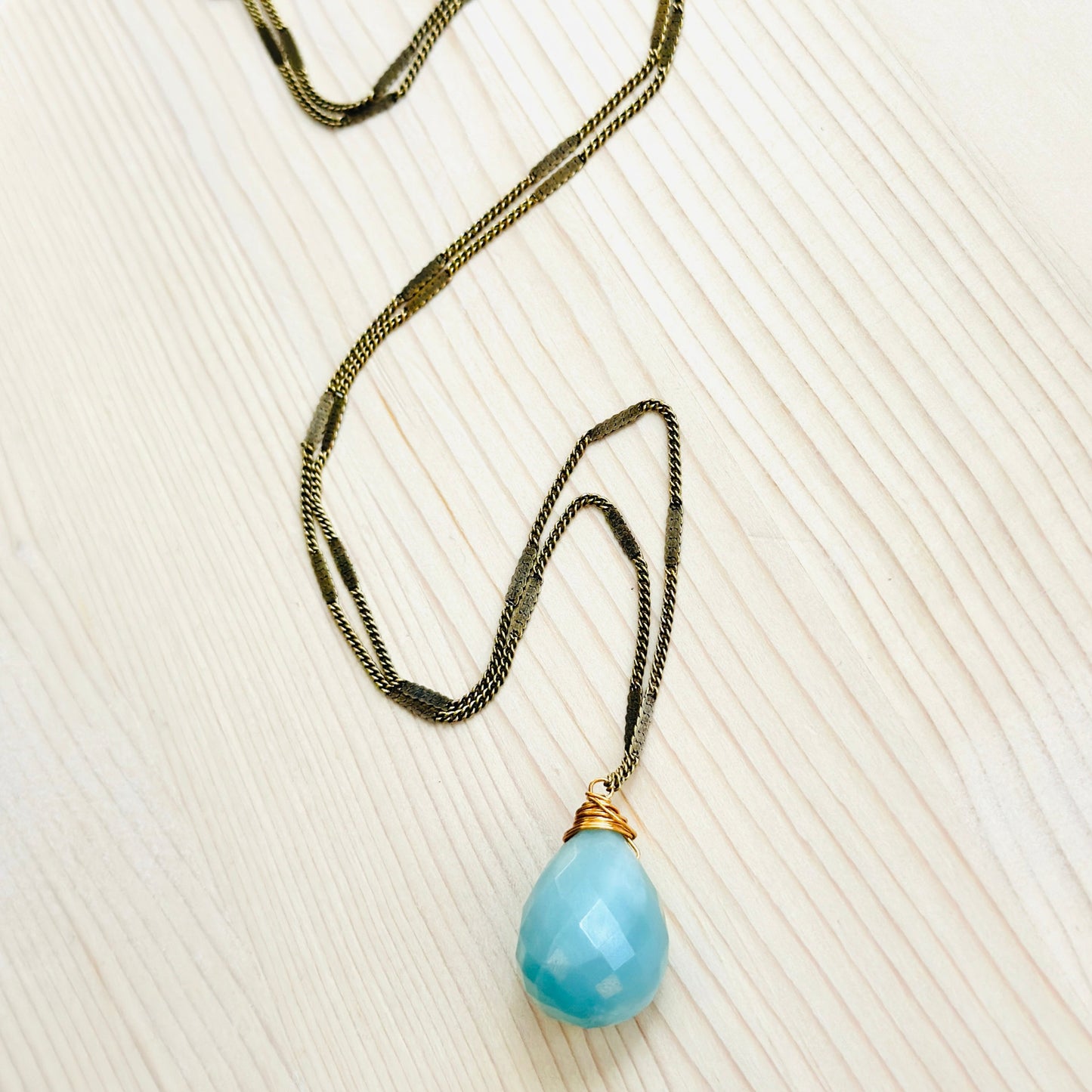 Zara Necklace - Amazonite