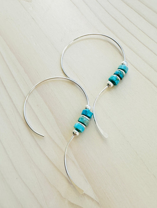 Annie Earrings-Silver