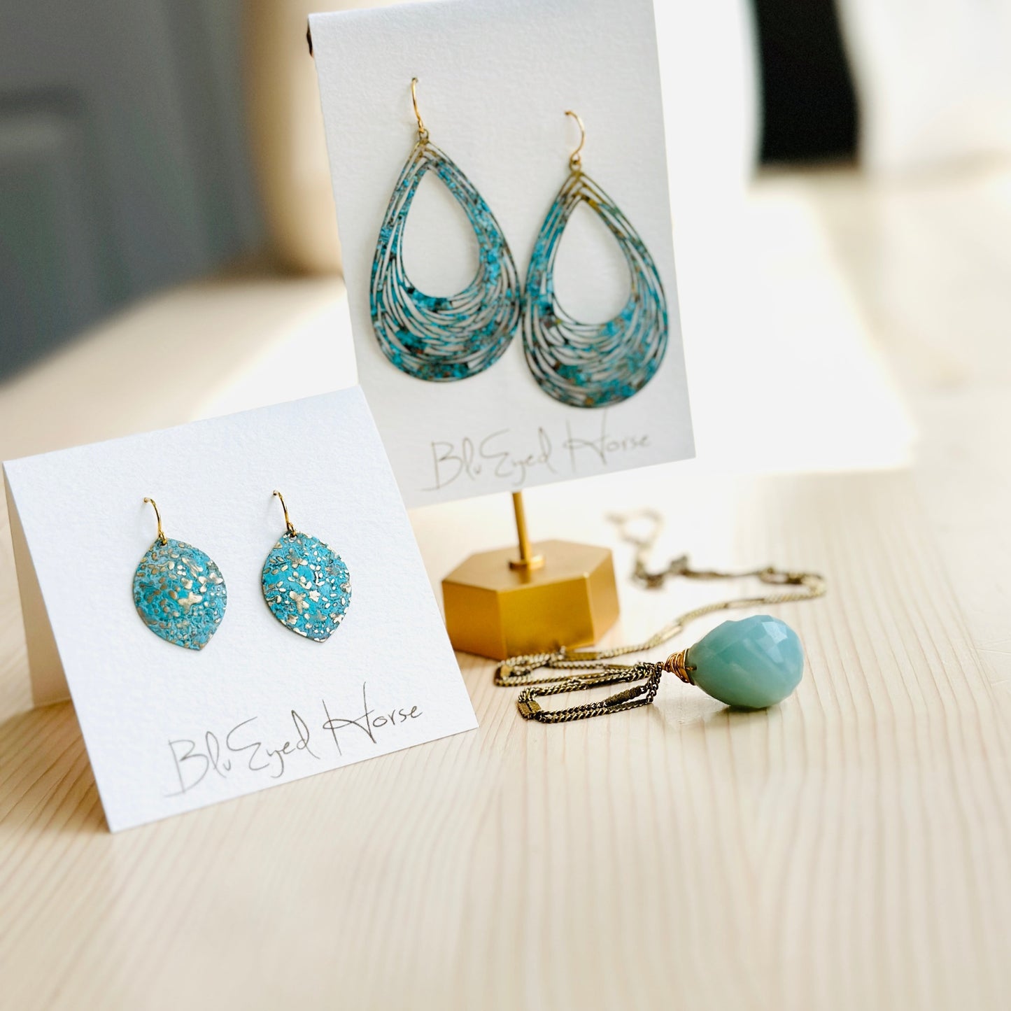 Zara Necklace - Amazonite