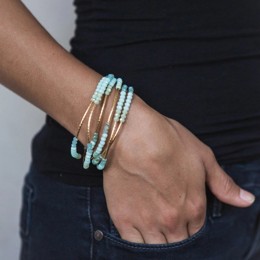 Maya Wrap Bracelet - Necklace