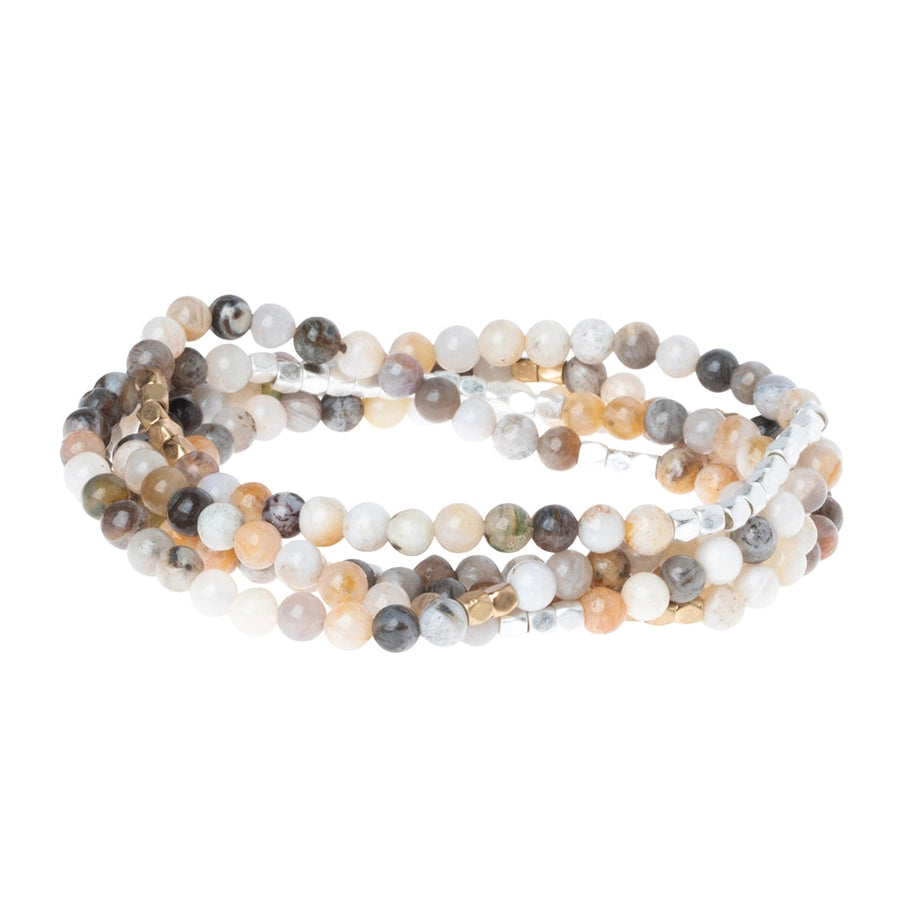 Natural Stone Wrap Bracelet
