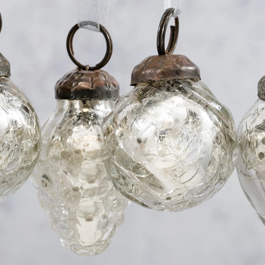 Silver Crackle Mix Set