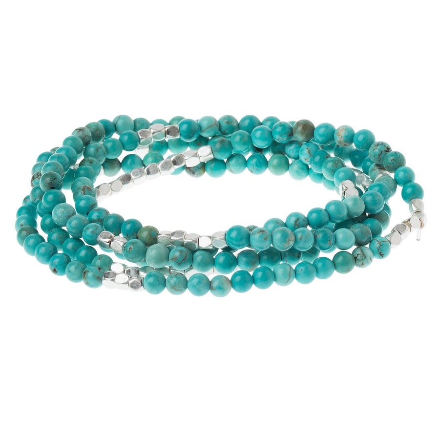 Natural Stone Wrap Bracelet