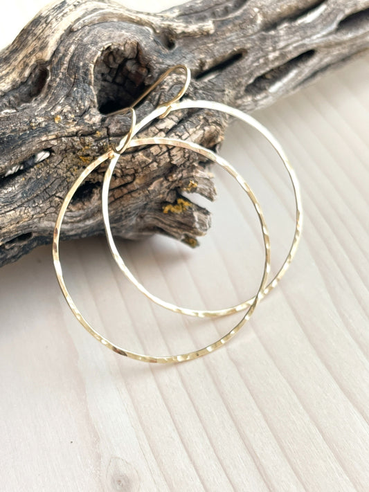 Gold Halo Earrings
