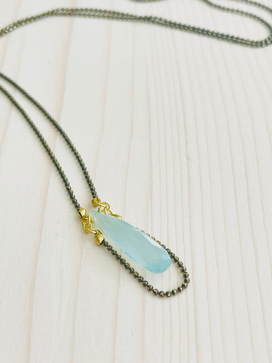 Gabby Necklace Handmade in the USA.