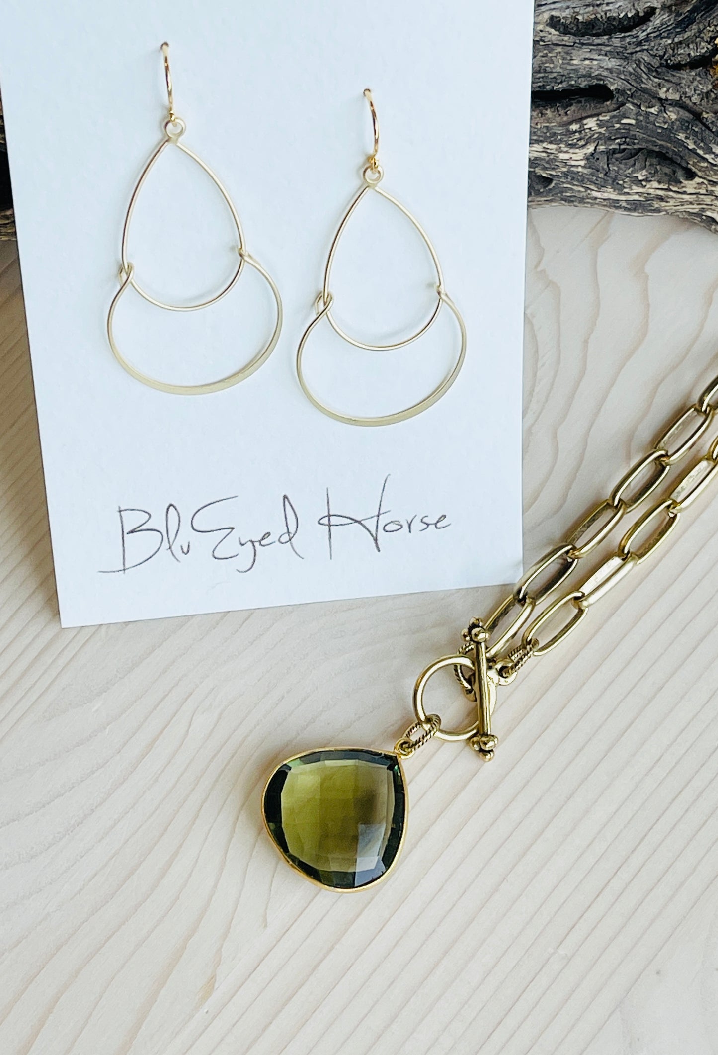 Green Amethyst Necklace