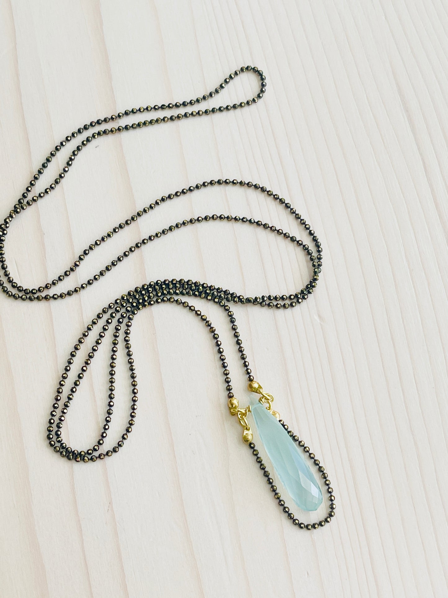 Gabby Necklace Handmade in the USA.