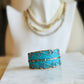 Turquoise Patina Cuff