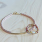 Gemstone & Pearl Stretch Ring