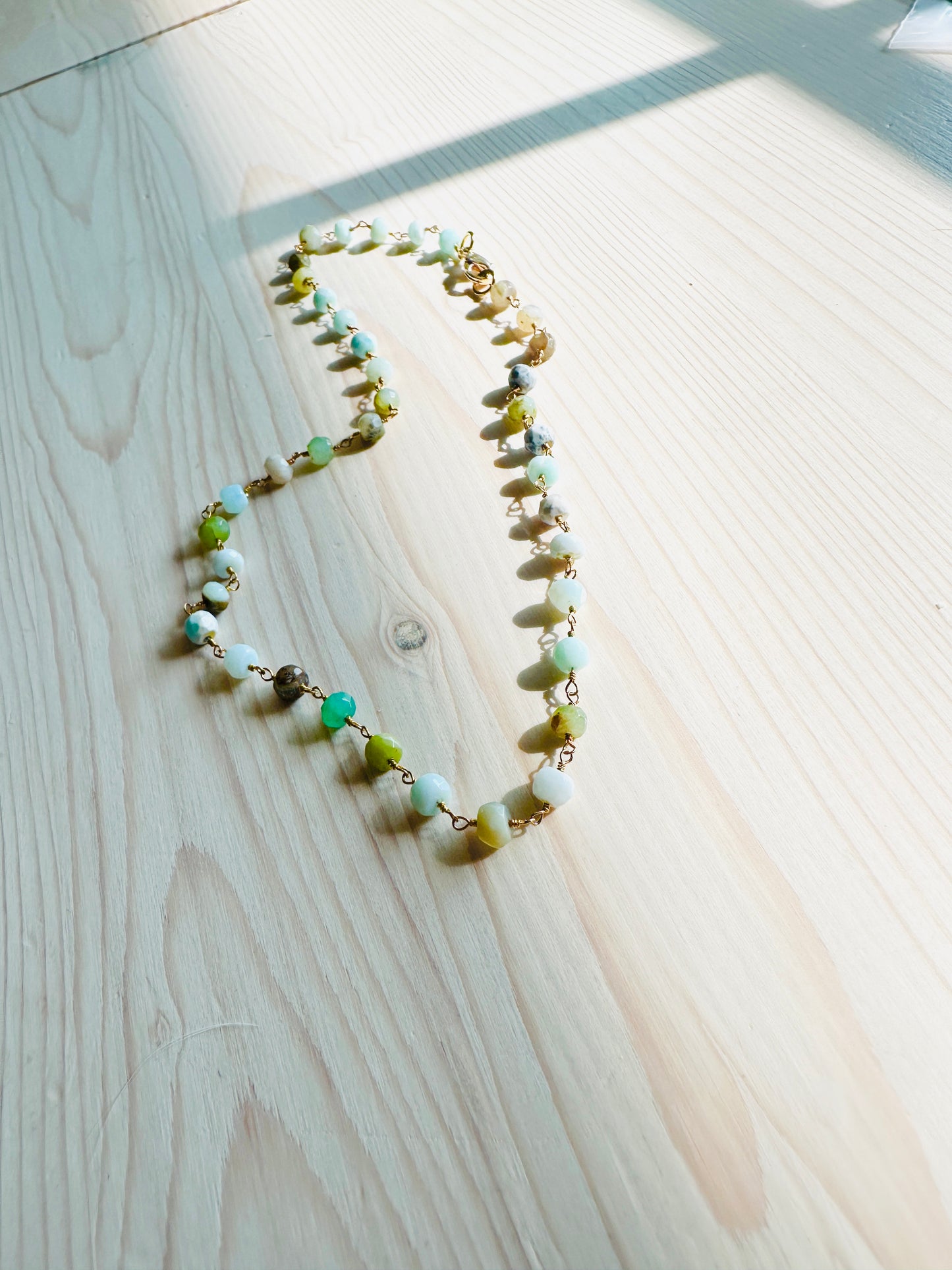 Peruvian Opal Choker