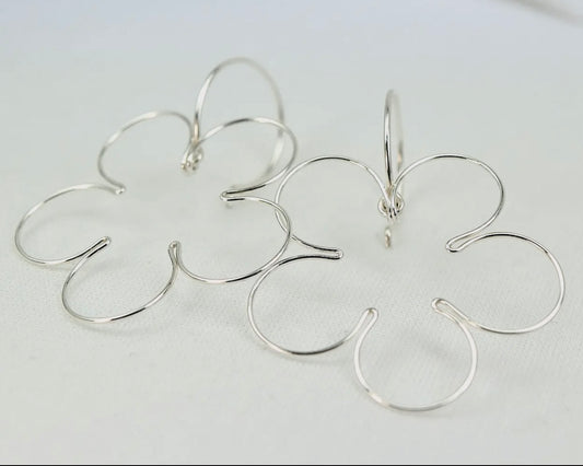 Jasmine Earrings - Silver