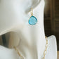 Blue Topaz Earrings
