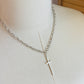 Slim Cross Necklace