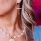 Long Cross Earrings