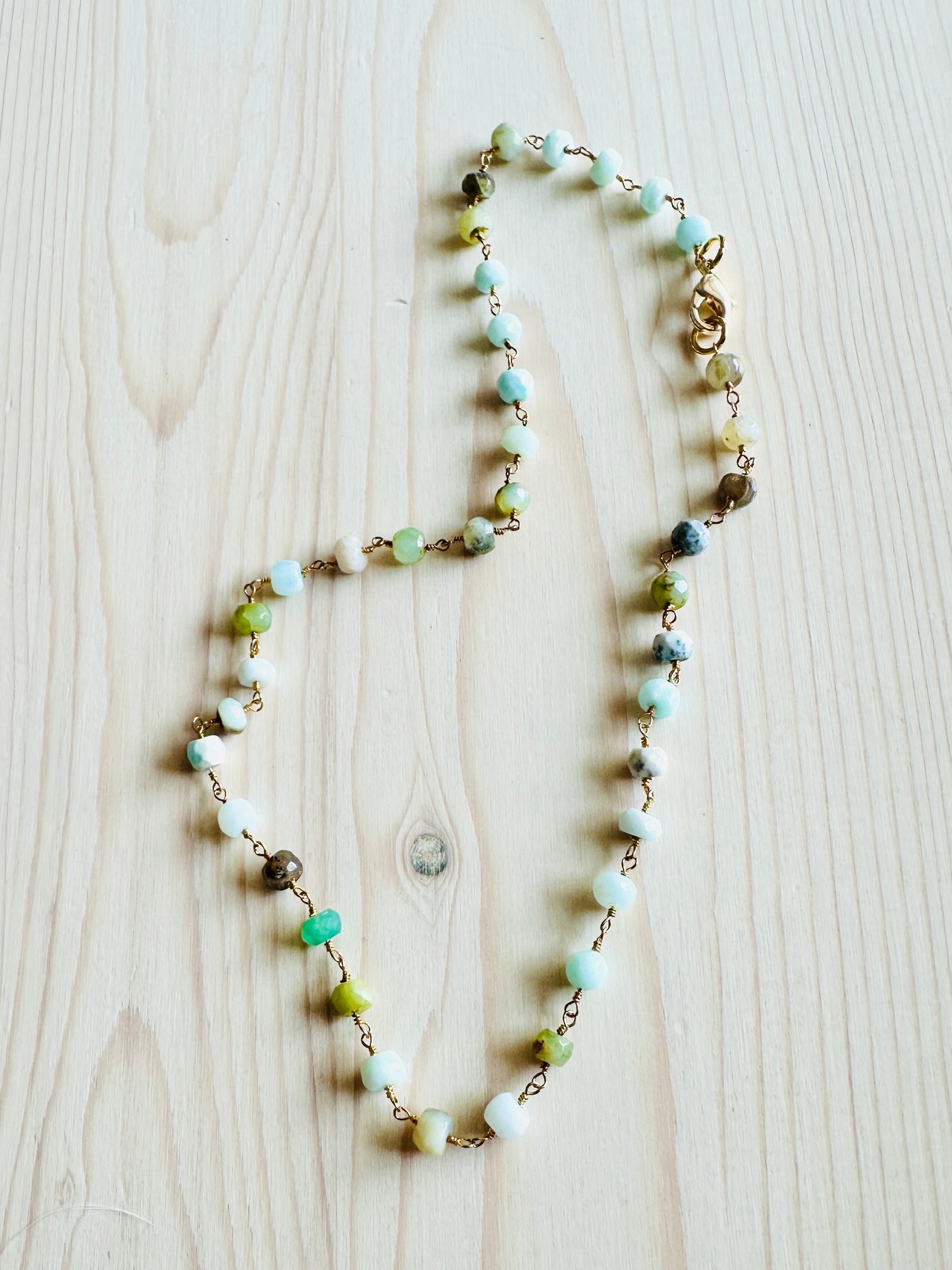 Peruvian Opal Choker