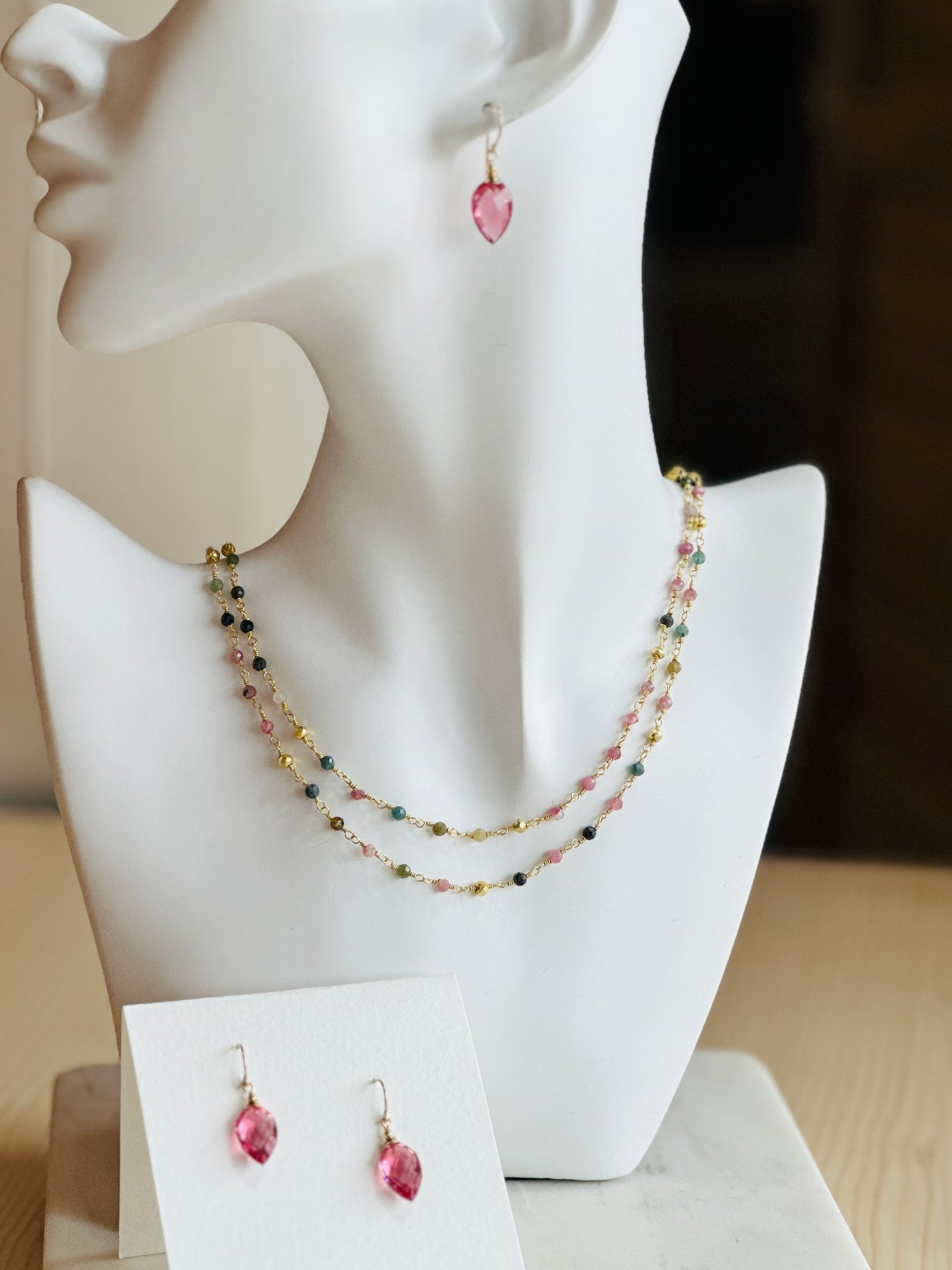 Harlequin Drop Earrings