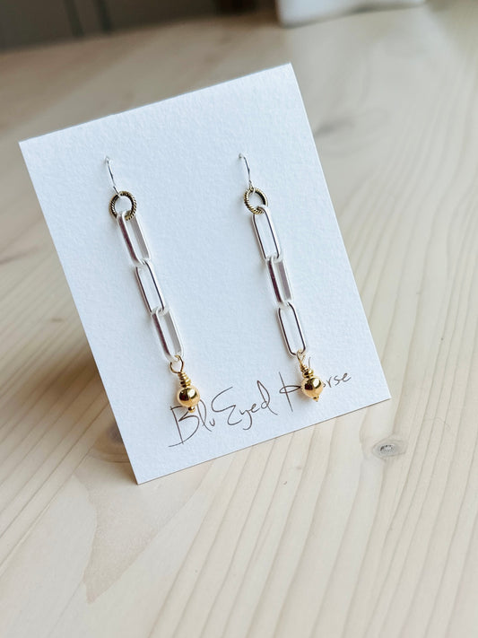 Dyan Silver Earrings