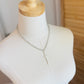 Slim Cross Necklace