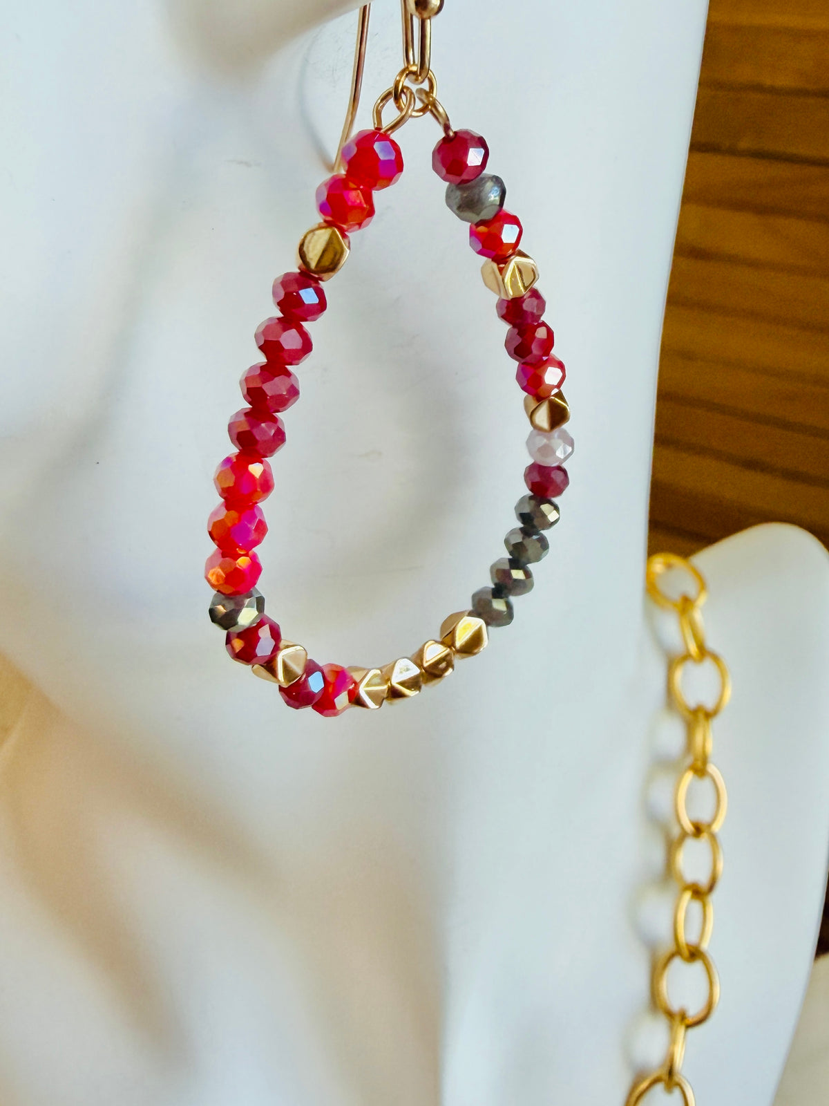 Cranberry Earrings