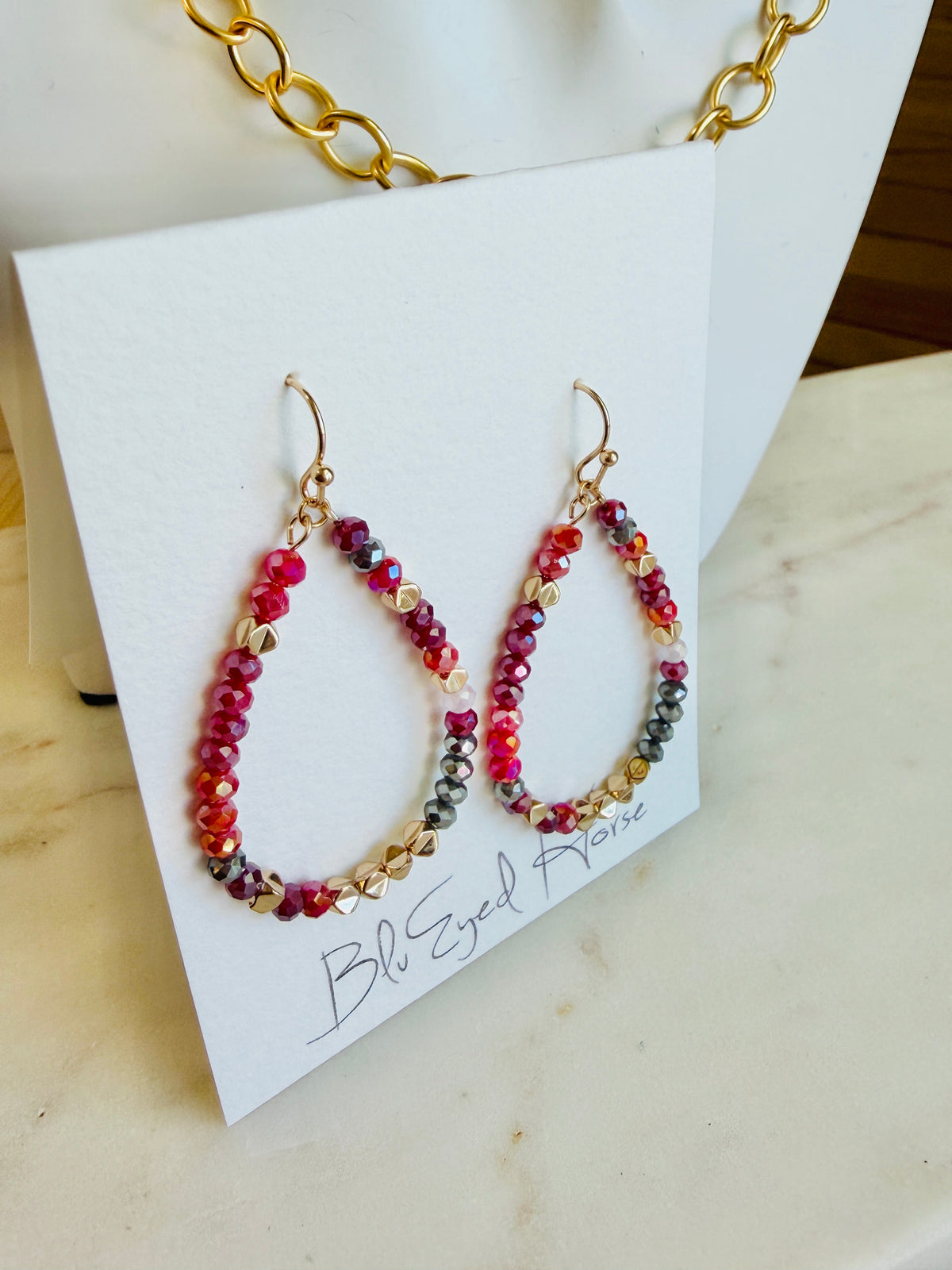 Cranberry Earrings