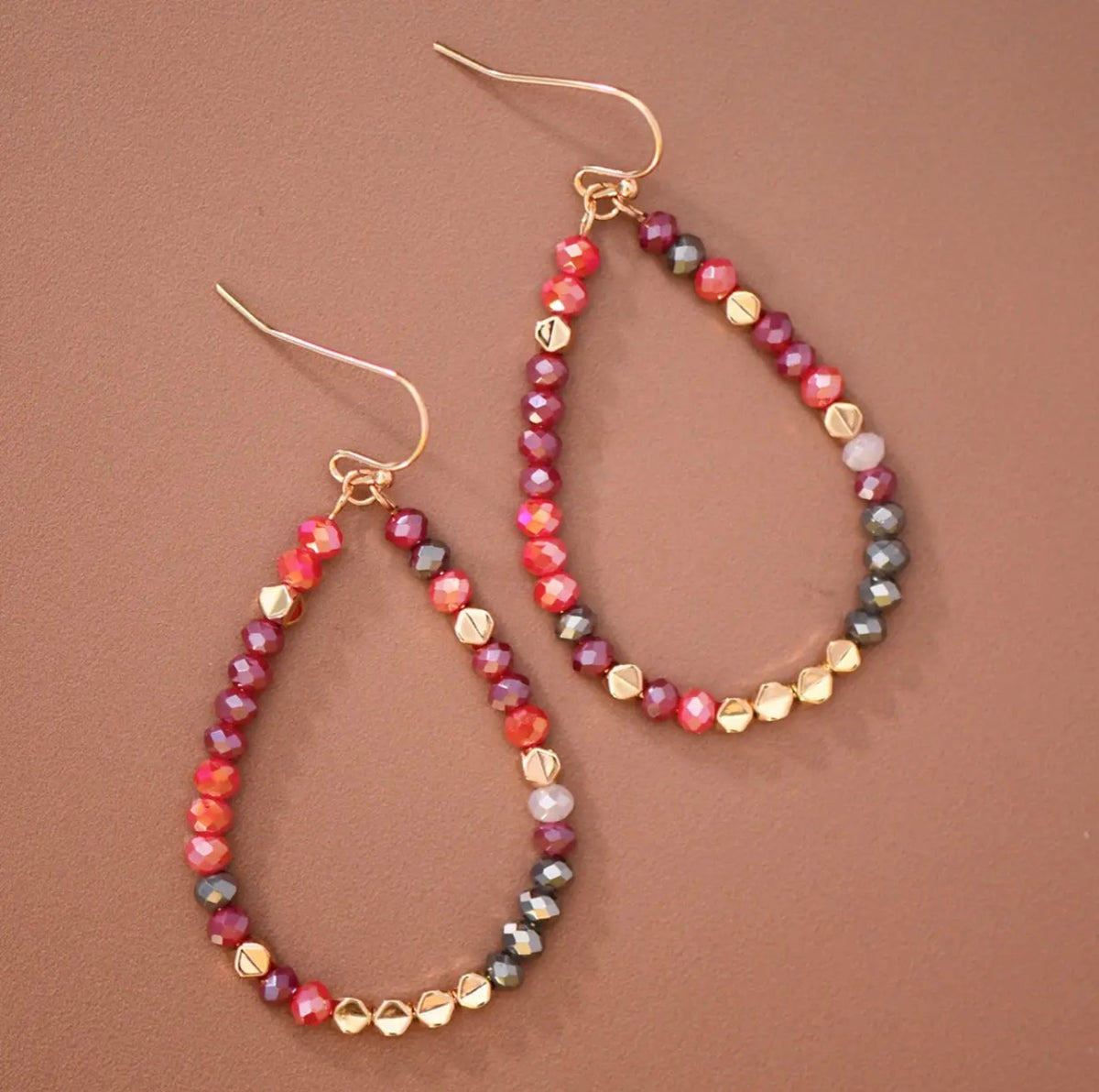 Cranberry Earrings