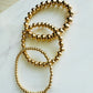 Gold Beaded Bracelets