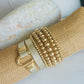 Gold Beaded Bracelets