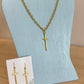 Slim Cross Necklace