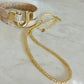 Gold Beaded Choker