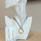 Slim Cross Earrings