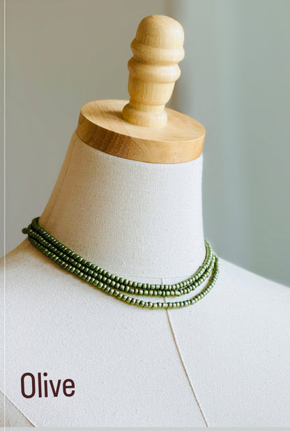 Beaded Wrap Necklaces - Bracelets