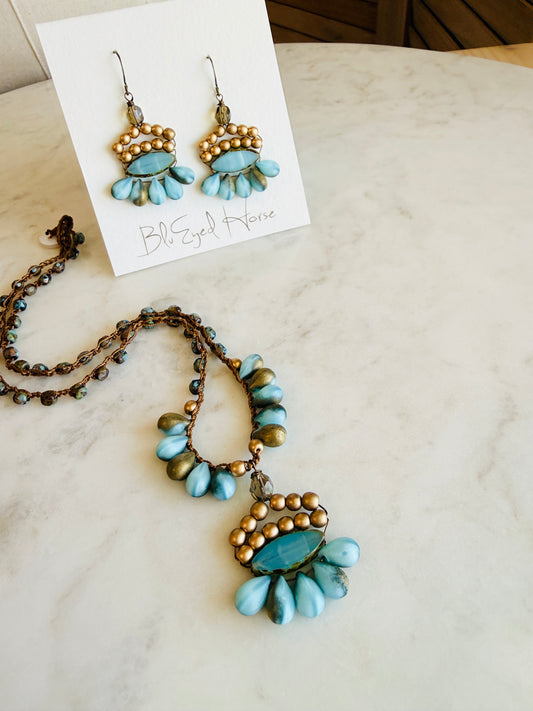 Selah Necklace - Turquoise