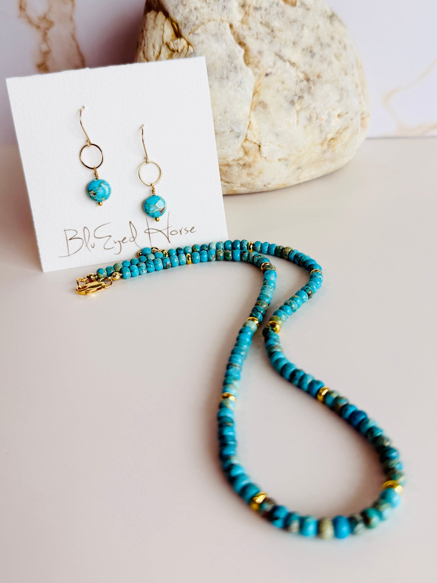 Turquoise Jasper Necklace