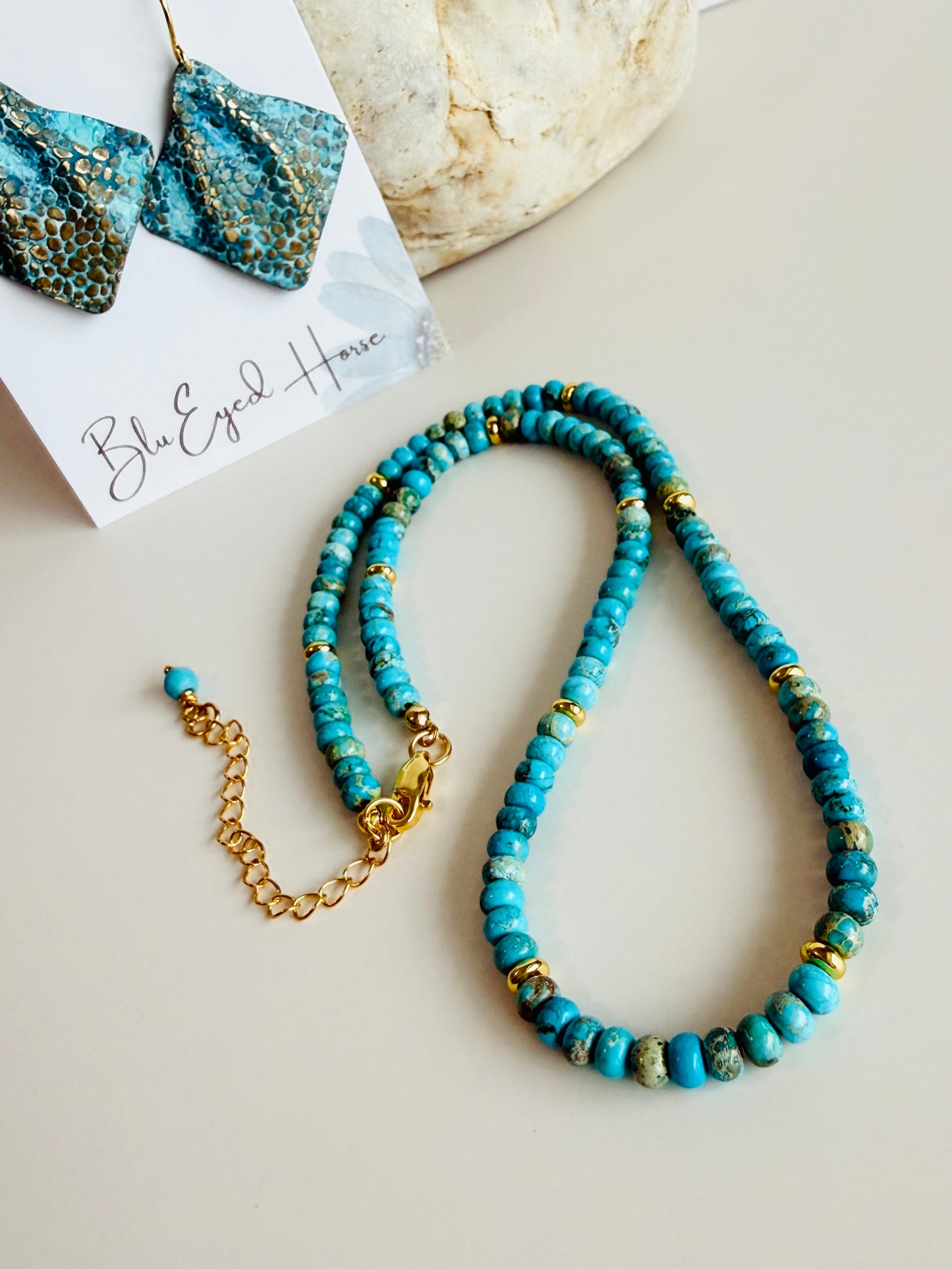 Turquoise Jasper Necklace